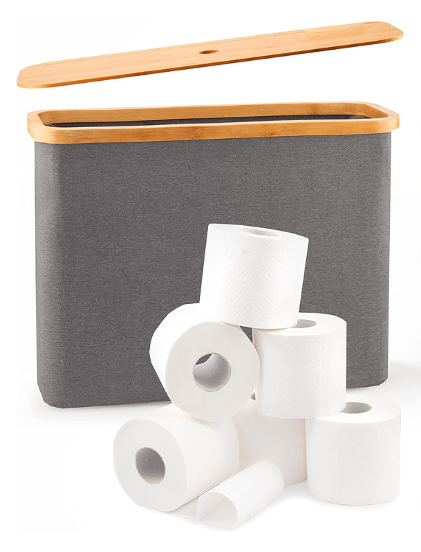 Faltowy Organizer z Bambusa – Wielofunkcyjny, Ekologiczny, Składany, Elegancki do Łazienki i Pokoju Dziecięcego 0