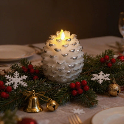 Felicity Świece Szyszkowe – Bezpieczny Efekt Płomienia i Wygodne Zdalne Sterowanie [keyword] 5