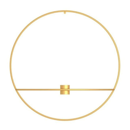 Funky Metalowy Świecznik na Tealighty – Nowoczesny Wazon Ścienny z Geometrycznym Designem [świecznik] 11