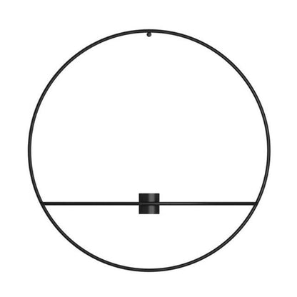 Funky Metalowy Świecznik na Tealighty – Nowoczesny Wazon Ścienny z Geometrycznym Designem [świecznik] 7