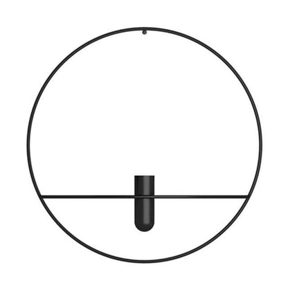 Funky Metalowy Świecznik na Tealighty – Nowoczesny Wazon Ścienny z Geometrycznym Designem [świecznik] 8