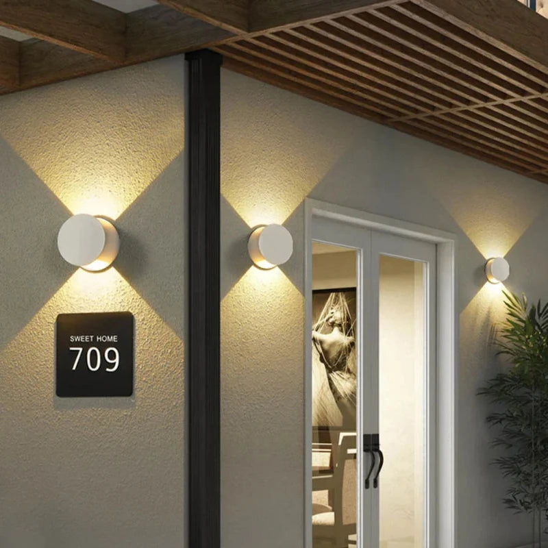 GartenLuxe Lampa Zewnętrzna LED – Wodoodporna, Energooszczędna Lampa na Dom i Ogród [lampa zewnętrzna] 2