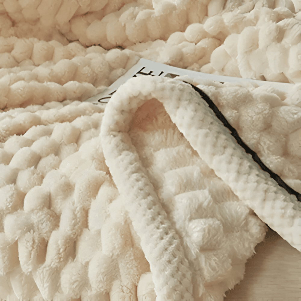 Gruby Ciepły Koc Fleece, Miękki i Stylowy, Idealny do Sofy i Łóżka – 120x200 cm, 150x200 cm, 200x230 cm 5