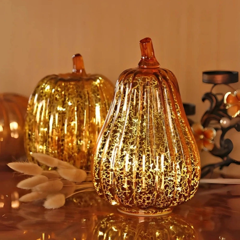 Harmonia Ozdobna Lampa – Ręcznie Dmuchane Szkło z Timerem, Idealna do Wnętrz [lampa ozdobna] 1