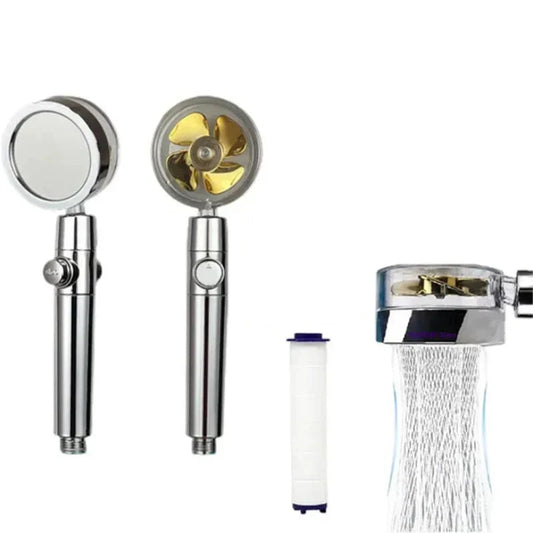 Højtryksbruser z Filtracją LuxeFlow – Elegancki Design, Mocne Ciśnienie Wody, Trwałe Materiały, 25,5 cm x 7,8 cm 0