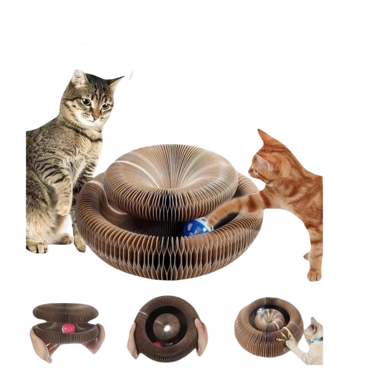 Interaktywna Zabawka dla Kotów z Ruchomą Myszką – Zabawki Dla Kotów, Aktywna Arena Zabawowa