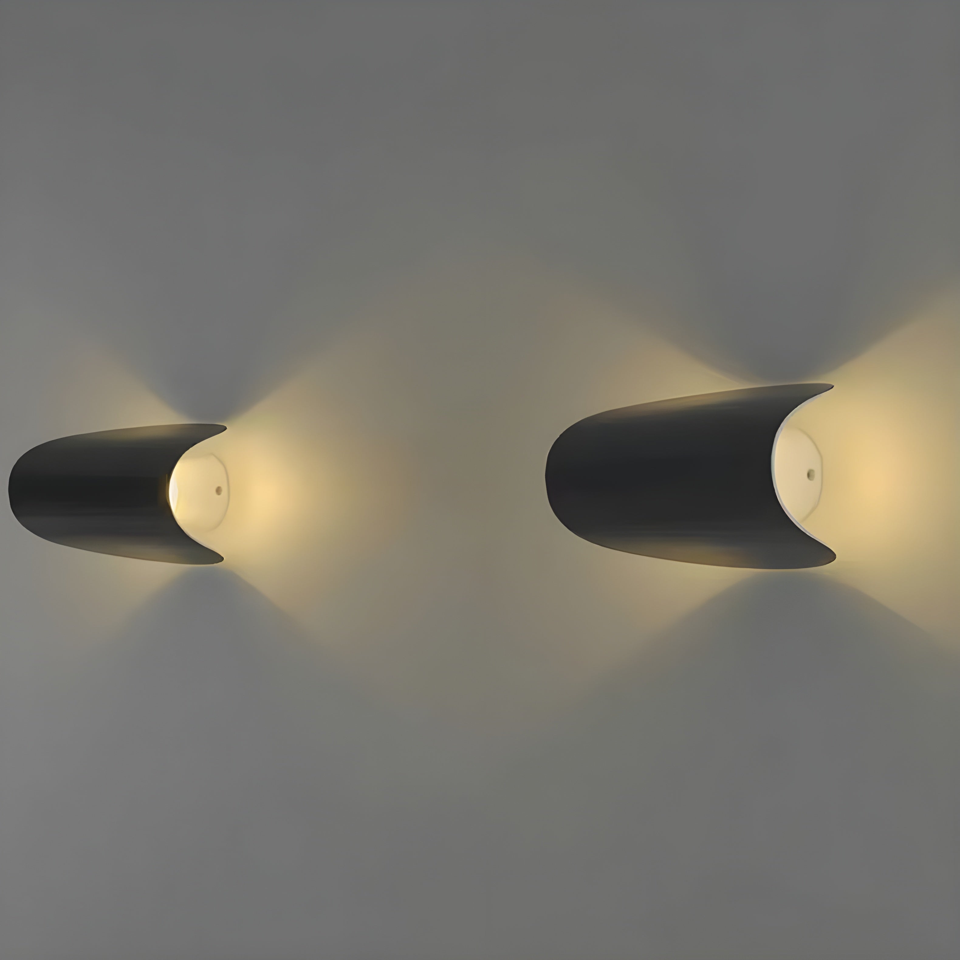 Kinkiet Ścienny Czarny LED Dimmowalny – Nowoczesna Lampa na Ścianę do Wnętrz, Oświetlenie Energooszczędne 2