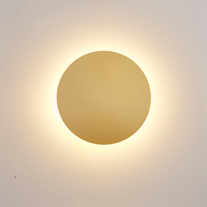 Kinkiet Ścienny Halo w Kształcie Księżyca – Czarna Metalowa Lampa na Ścianę z Ciepłym Światłem 3000K, 10W 0