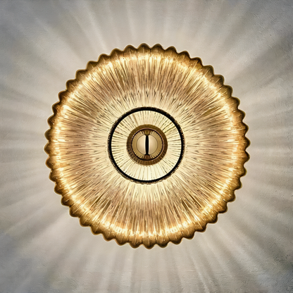 Kinkiet Ścienny LED Enchantaray w Stylu Nordic Bauhaus, Elegancki Falisty Design do Sypialni i Salonu 6