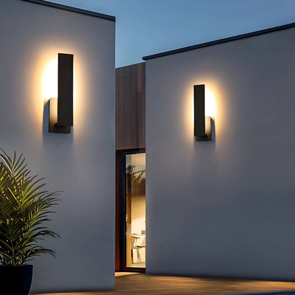 Kinkiet zewnętrzny Simplicity – minimalistyczny design, wodoodporny aluminium do ogrodu 2