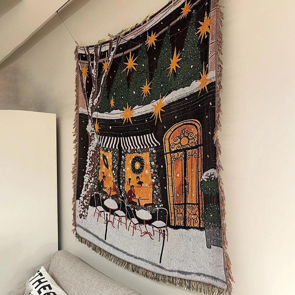 Koc Świąteczny z Wzorem Dziadka do Orzechów – Luksusowy Polar na Zimowe Wieczory 9