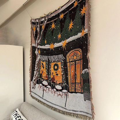 Koc Świąteczny z Wzorem Dziadka do Orzechów – Luksusowy Polar na Zimowe Wieczory 9