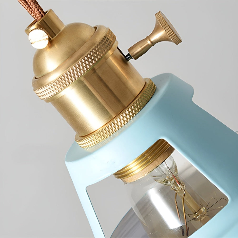 Kolorowa Lampa Wisząca w Stylu Industrialnym z Regulowanym Kablem – Oświetlenie do Salonu i Nad Stół 7