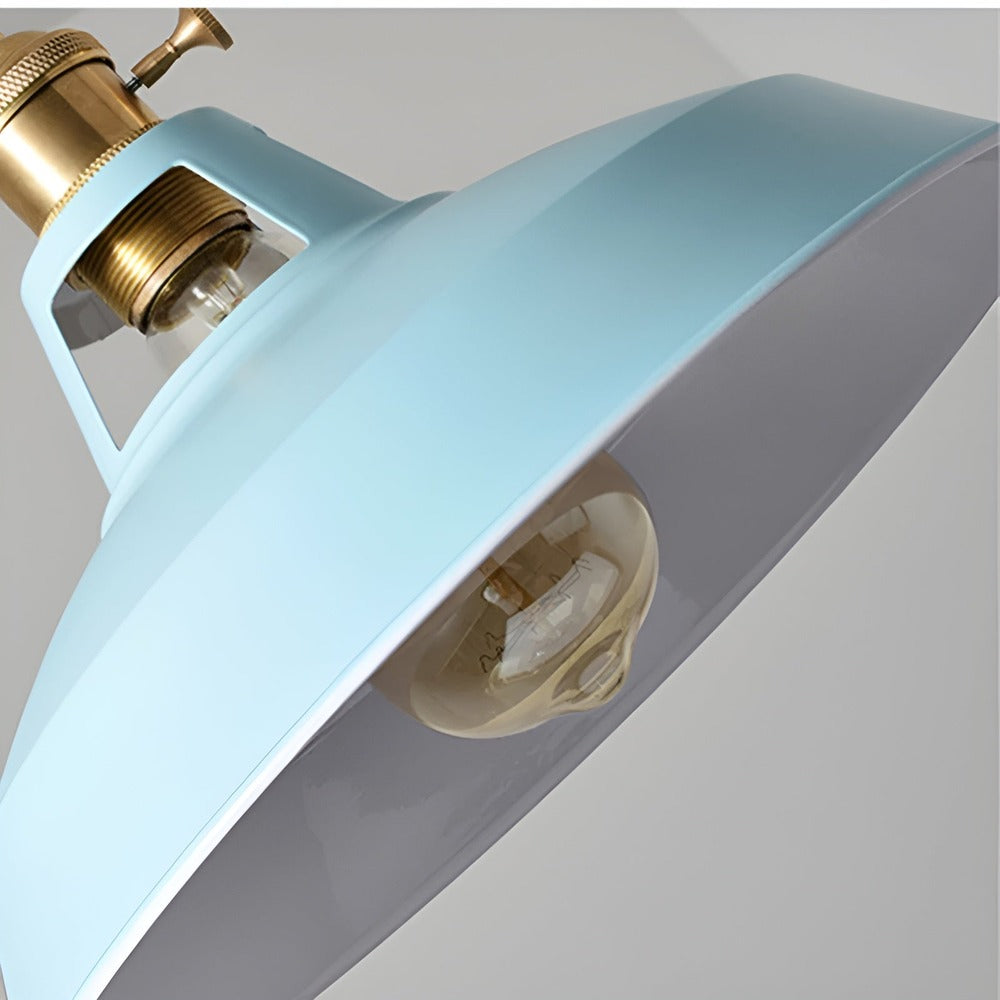 Kolorowa Lampa Wisząca w Stylu Industrialnym z Regulowanym Kablem – Oświetlenie do Salonu i Nad Stół 8