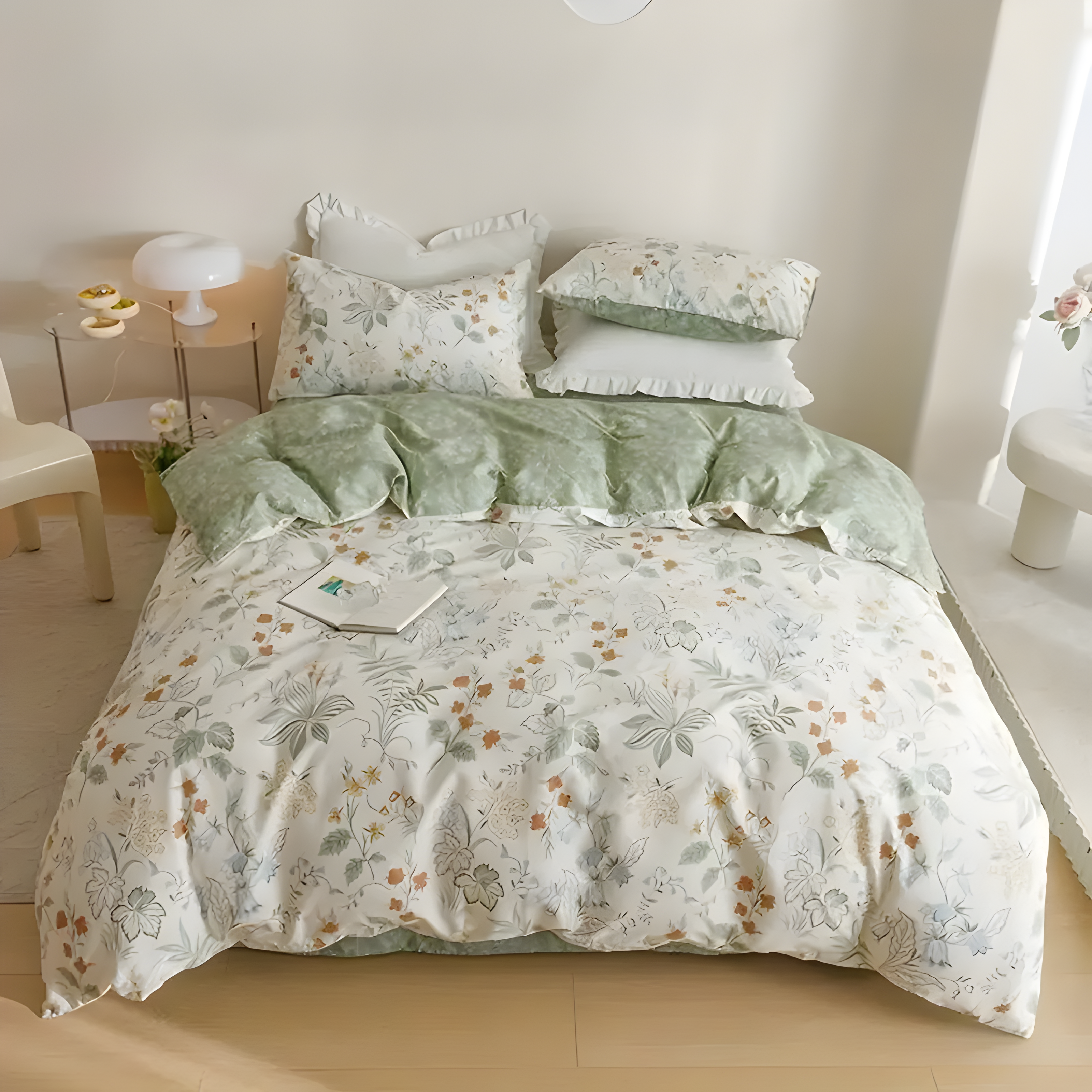 Komplet pościeli z bawełny 200x220 – Elegancki, oddychający zestaw do sypialni | Komfort na każdą noc 0