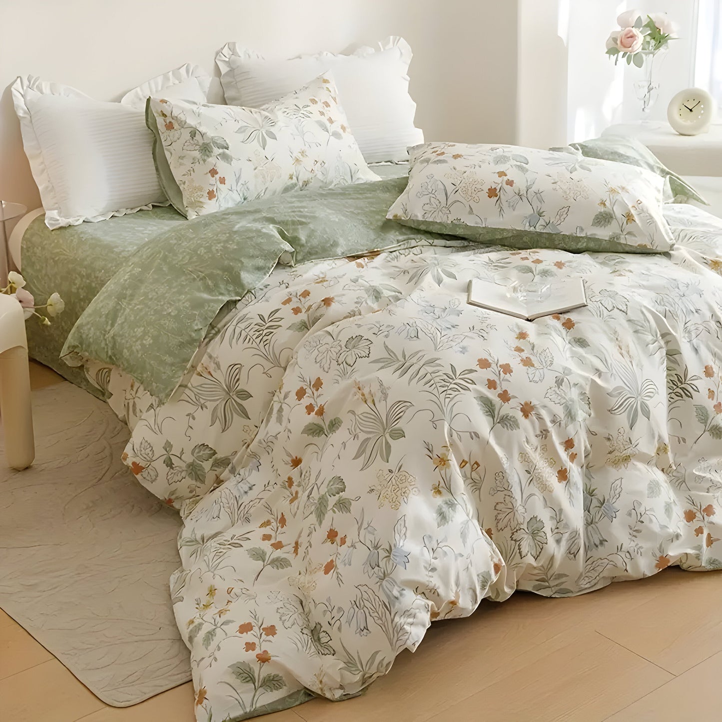 Komplet pościeli z bawełny 200x220 – Elegancki, oddychający zestaw do sypialni | Komfort na każdą noc 8