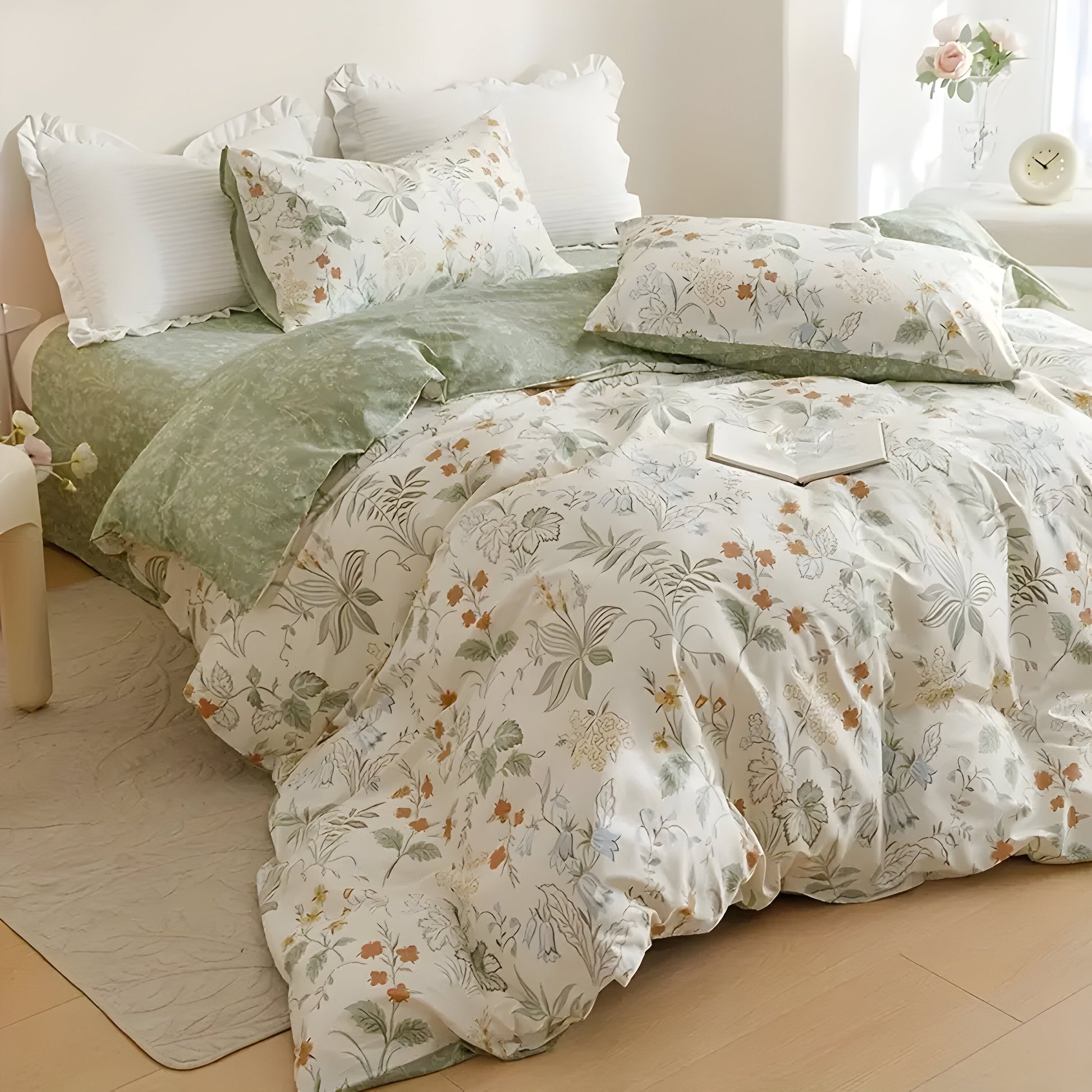 Komplet pościeli z bawełny 200x220 – Elegancki, oddychający zestaw do sypialni | Komfort na każdą noc 8
