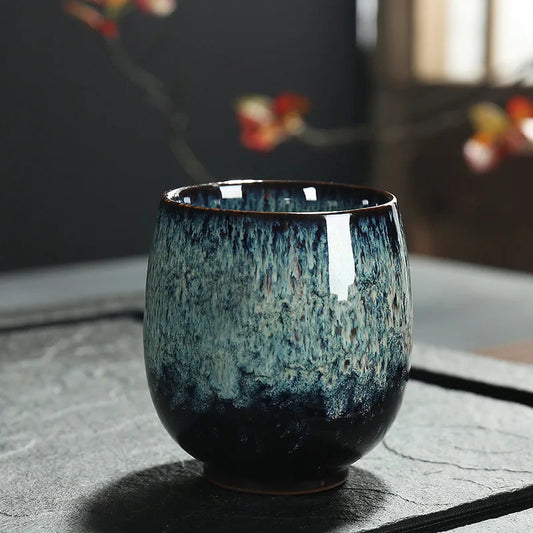 Kubki Ceramiczne Kōkei z Ręcznie Malowanymi Wzorami – 150 ml, Idealne do Herbaty 1