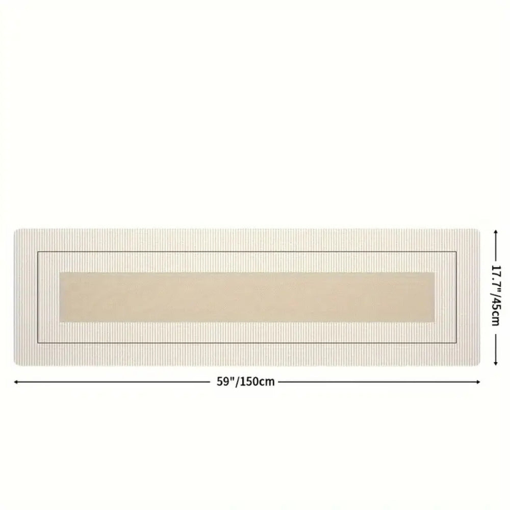 Kwiatowa Mata Kuchnia z Paskami – Komfortowa i Trwała, Rutschfest, Łatwa w Czyszczeniu, Różne Rozmiary 7