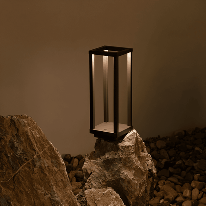 Lampa LED VerticaBeam 3D – Dimmowalna, Przenośna, Ciepłe Światło, Elegancka Lampa do Salonu i Pokoju 0
