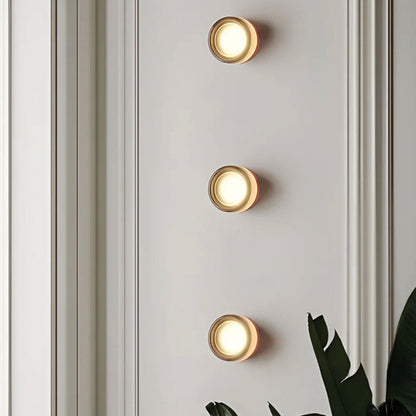 Lampa Ścienna Dimple LED z Akrylu i Aluminium – Nowoczesny Kinkiet Ścienny do Wnętrz, Miękkie Światło 2