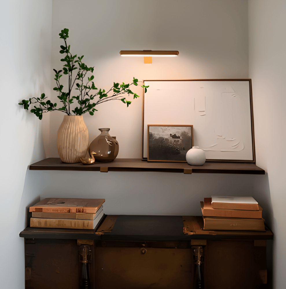 Lampa Ścienna LED Magnilite z Obrotową Głowicą – Bezprzewodowy Kinkiet Ścienny, Energooszczędny, Zdalnie Sterowany, Dimbar 8