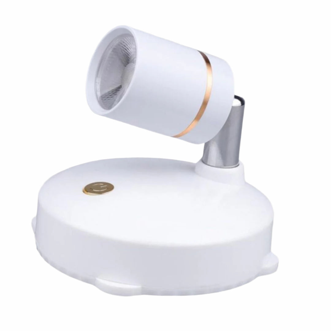 Lampa Ścienna LED Minimalistyczna z Regulacją, Bezprzewodowa Lampka Nocna Kinkiet Ścienny z Dimmowalnym Oświetleniem 1