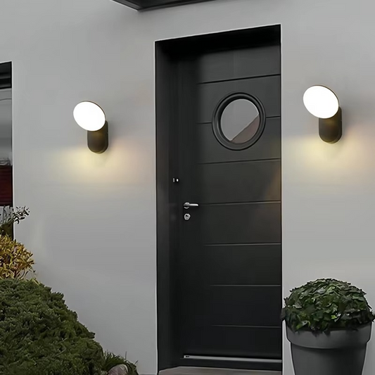 Lampa Ścienna LED z Czujnikiem Ruchu, Energooszczędna Lampa Zewnętrzna z Automatycznym Włączaniem, Nowoczesny Kinkiet Ścienny 0
