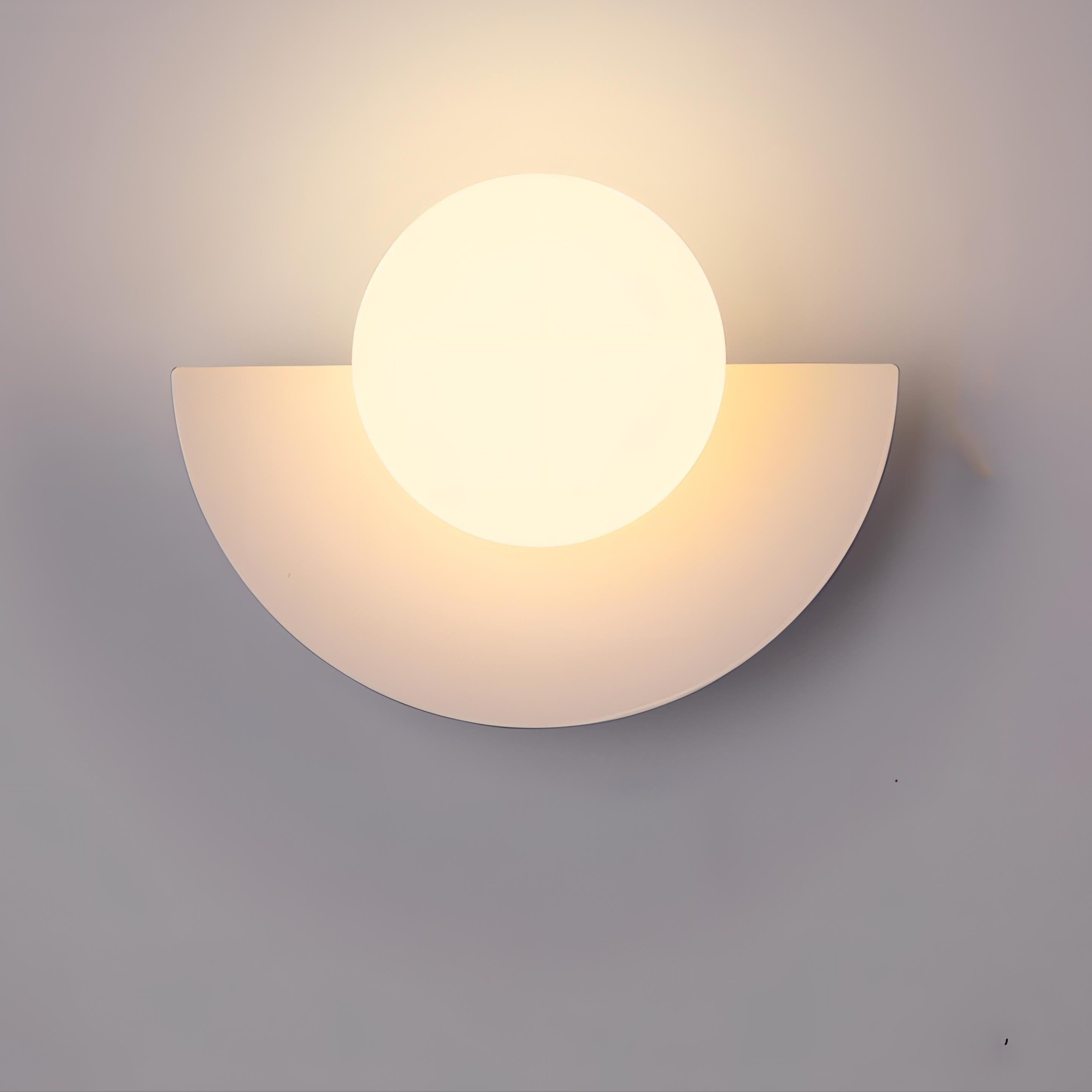 Lampa Ścienna Półokrągła Everest w Stylu Nordyckim – 6 Kolorów do Wyboru 0