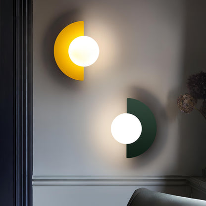 Lampa Ścienna Półokrągła Everest w Stylu Nordyckim – 6 Kolorów do Wyboru 5