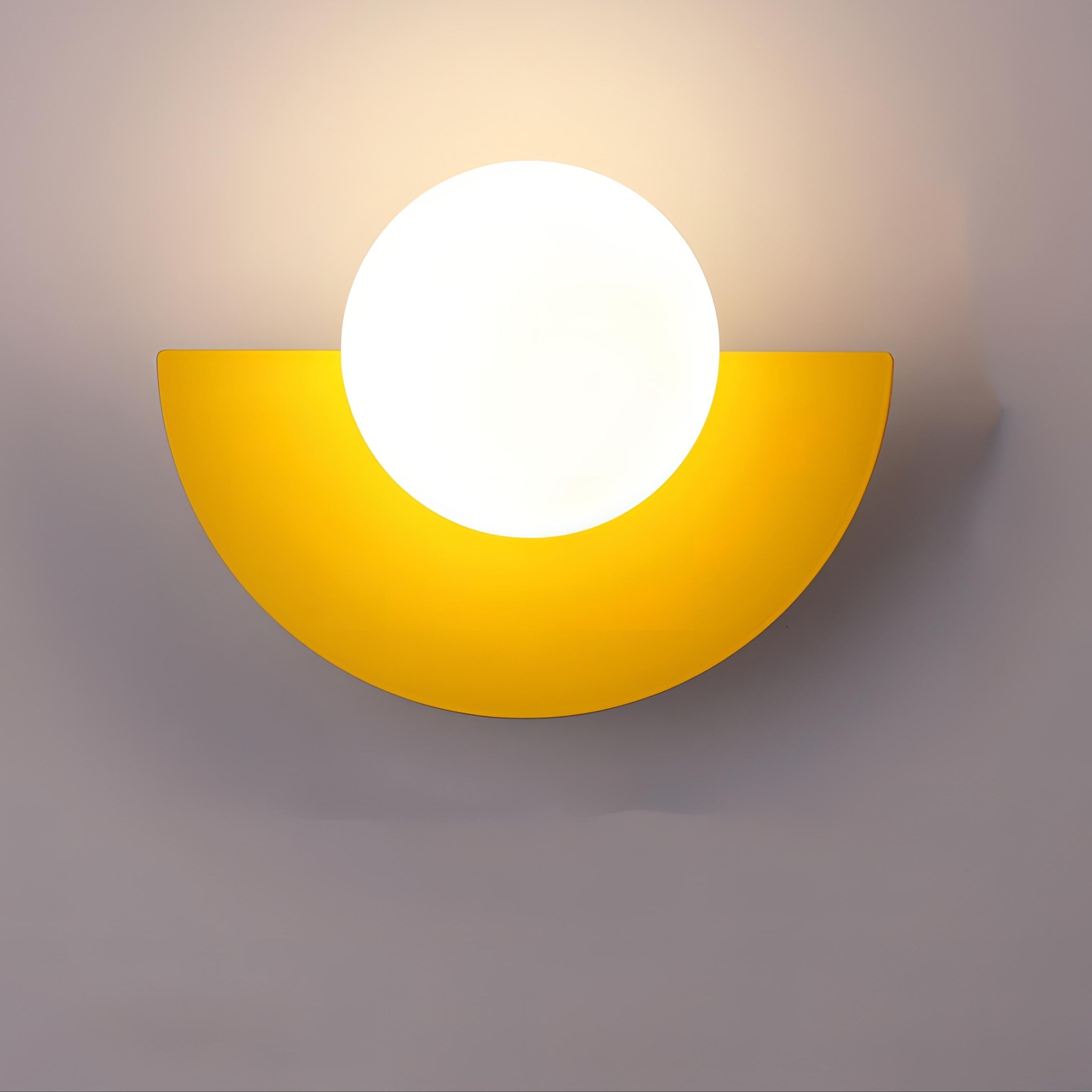 Lampa Ścienna Półokrągła Everest w Stylu Nordyckim – 6 Kolorów do Wyboru 6