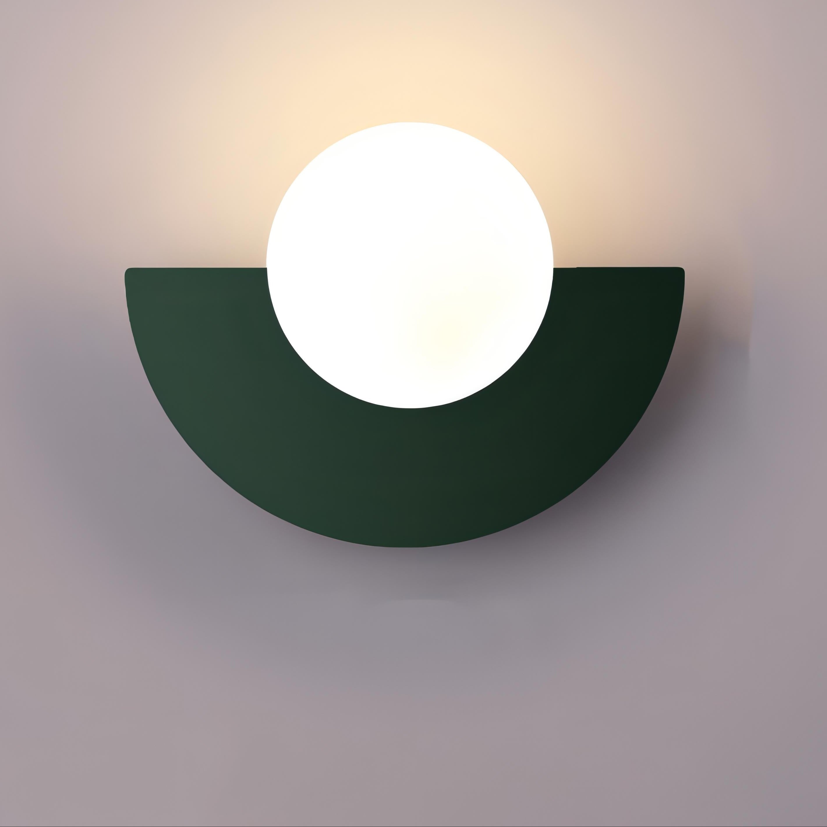 Lampa Ścienna Półokrągła Everest w Stylu Nordyckim – 6 Kolorów do Wyboru 8