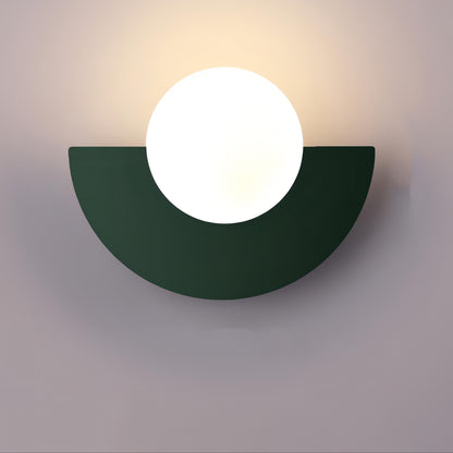 Lampa Ścienna Półokrągła Everest w Stylu Nordyckim – 6 Kolorów do Wyboru 8