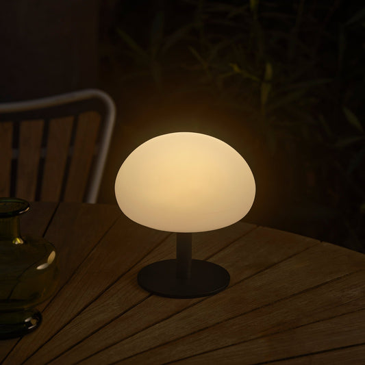 Lampa Stołowa Bezprzewodowa Sponge 20 z Regulacją Jasności – Elegancka Lampka Nocna na Baterie do Salonu i Użytku Zewnętrznego 1