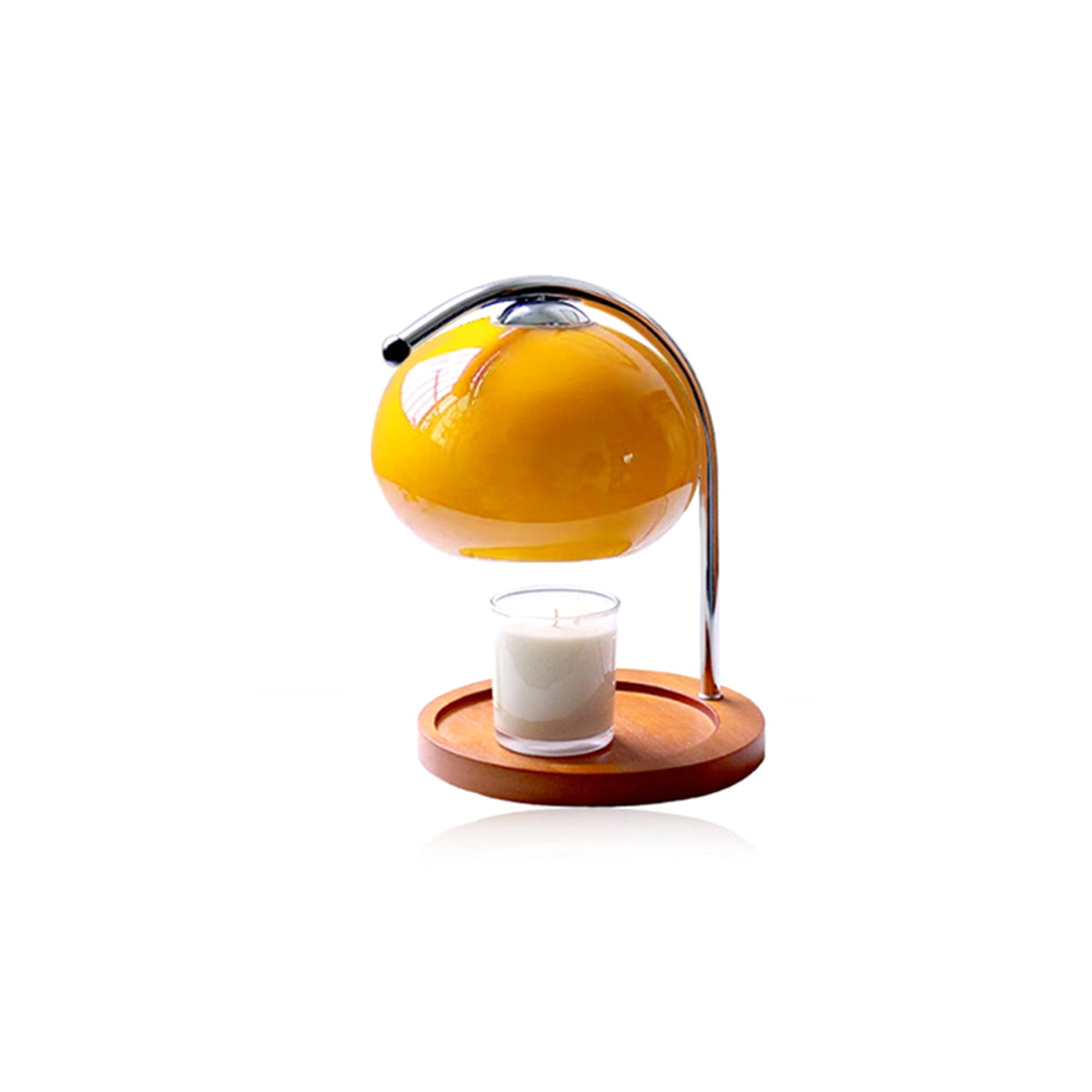 Lampa Stołowa Retro z Dimmowaniem – Szklana Lampa Podgrzewająca Świeczki, Elegancki Design do Salonów i Sypialni 10
