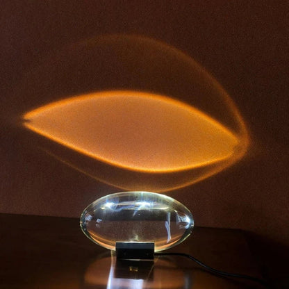Lampa Stołowa Szklana Crystal Sunset Sky, Unikalny Design, Wysokiej Jakości Materiały, Idealna do Salonów i Biur 3