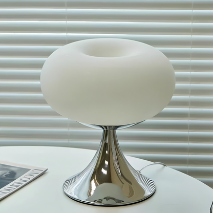 Lampa Stołowa Szklana LED w Kształcie Jabłka – Nowoczesna Lampa do Salonów, Przytulne Światło 5