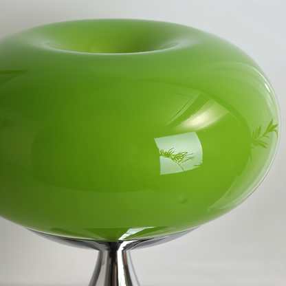 Lampa Stołowa Szklana LED w Kształcie Jabłka – Nowoczesna Lampa do Salonów, Przytulne Światło 7