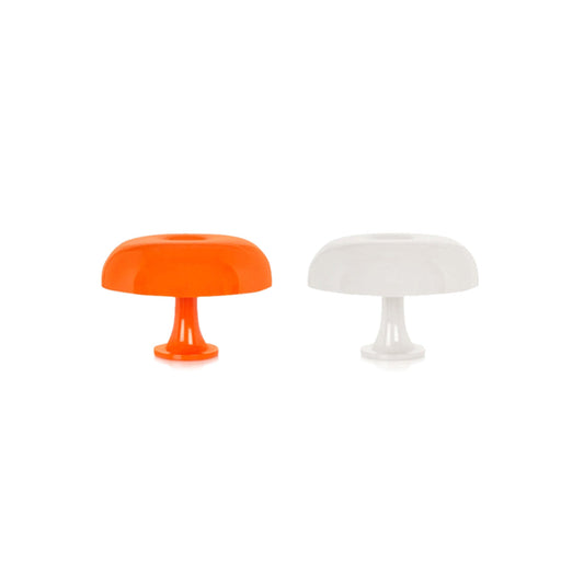 Lampa Stołowa Szklana w Kształcie Grzyba – Elegancki Design do Salonu, Przytulne Światło, 10W, USB, 30x20 cm 1