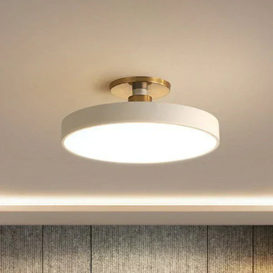 Lampa Sufitowa Minimalistyczna z Akrylu, Półspiralna Konstrukcja – Idealna do Salonu i Sypialni, Energooszczędna Lampy LEDowe Sufitowe 0