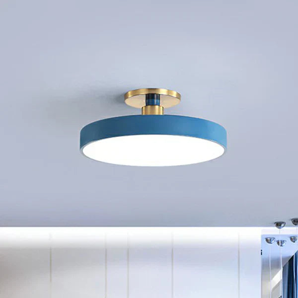 Lampa Sufitowa Minimalistyczna z Akrylu, Półspiralna Konstrukcja – Idealna do Salonu i Sypialni, Energooszczędna Lampy LEDowe Sufitowe 8