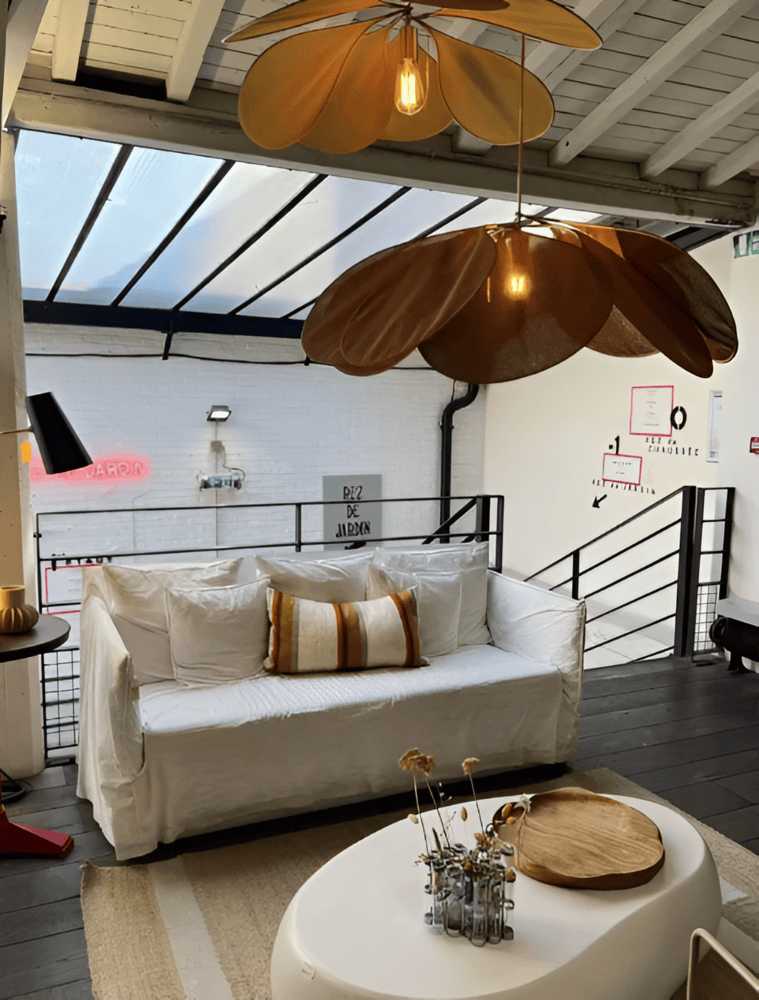 Lampa Wisząca FloryVint z Kwiatowym Wzorem – Elegancka Lampa do Salonu i Nad Stół, Tekstylna, Ciepłe Światło 11