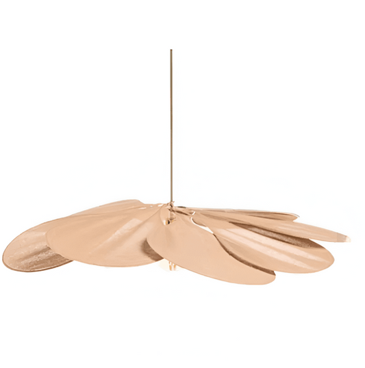 Lampa Wisząca FloryVint z Kwiatowym Wzorem – Elegancka Lampa do Salonu i Nad Stół, Tekstylna, Ciepłe Światło 9