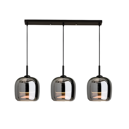 Lampa Wisząca LED Glazura z Szkła Dymionego – Nowoczesna Lampa do Salonu, Styl Nordycki 10