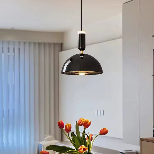 Lampa Wisząca LED Macaron z Aluminium i Akrylu – Nowoczesna Lampa nad Stół do Salonu, Stylowe Oświetlenie 0