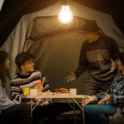 Lampa Wisząca Retro do Użytku na Zewnątrz z Ładowaniem Typ-C – Idealna na Camping i Dekorację, Wodoodporna, 3 Poziomy Jasności 6