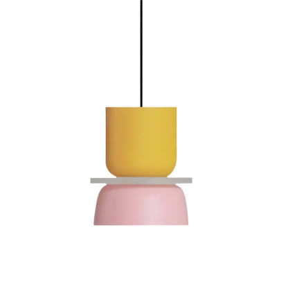 Lampa Wisząca w Stylu Skandynawskim z Pastelowymi Kolorami – Okrągła Lampa do Salonu i Nad Stół z Technologią LED 13