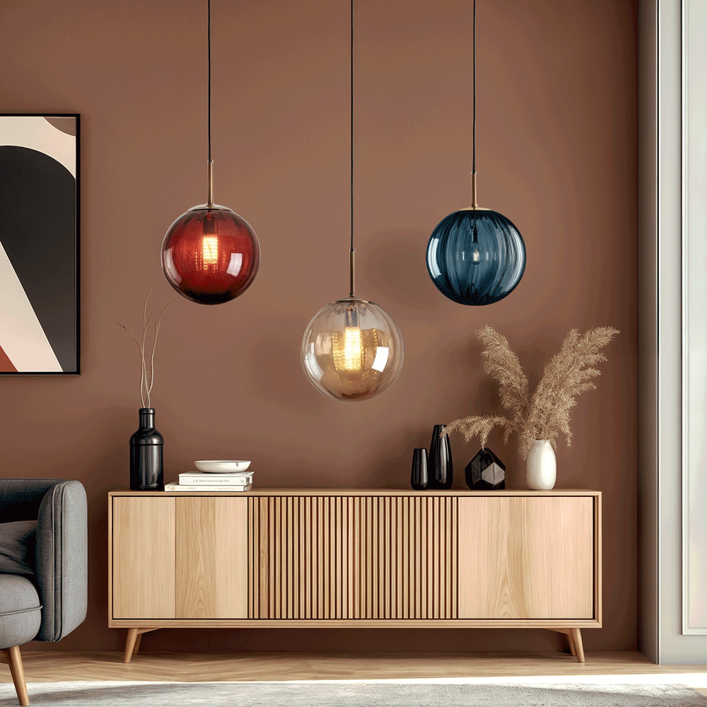 Lampa Wisząca z Eleganckim Designem i Miękkim Światłem – Idealna Lampa do Salonu i Jadalni 1