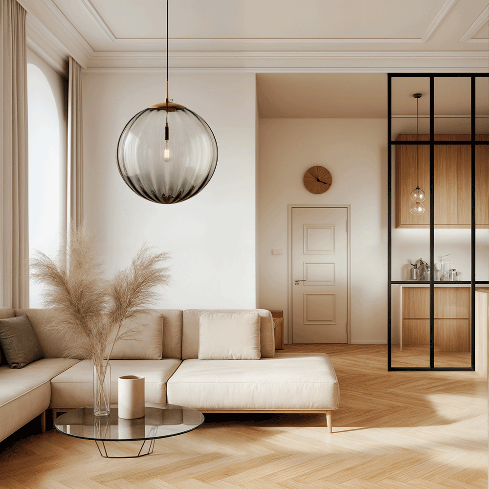 Lampa Wisząca z Eleganckim Designem i Miękkim Światłem – Idealna Lampa do Salonu i Jadalni 4