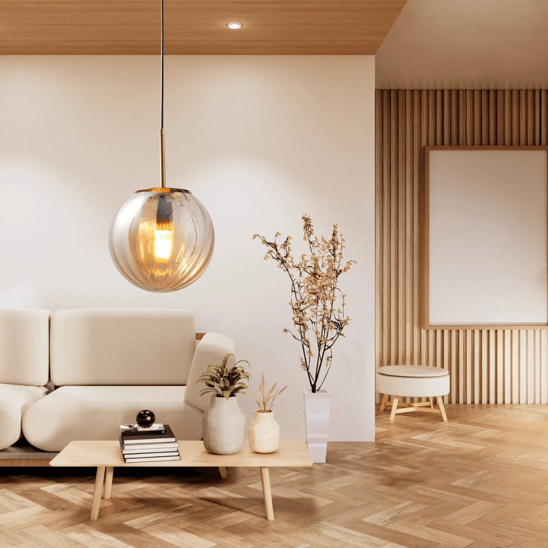 Lampa Wisząca z Eleganckim Designem i Miękkim Światłem – Idealna Lampa do Salonu i Jadalni 5